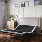 BTX4 California King Adjustable Bed Base With Head and Foot Position Adjustment