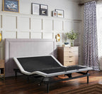 BTX4 King Adjustable Bed Base With Head and Foot Position Adjustment